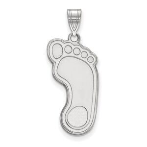 10k White Gold North Carolina XL Pendant